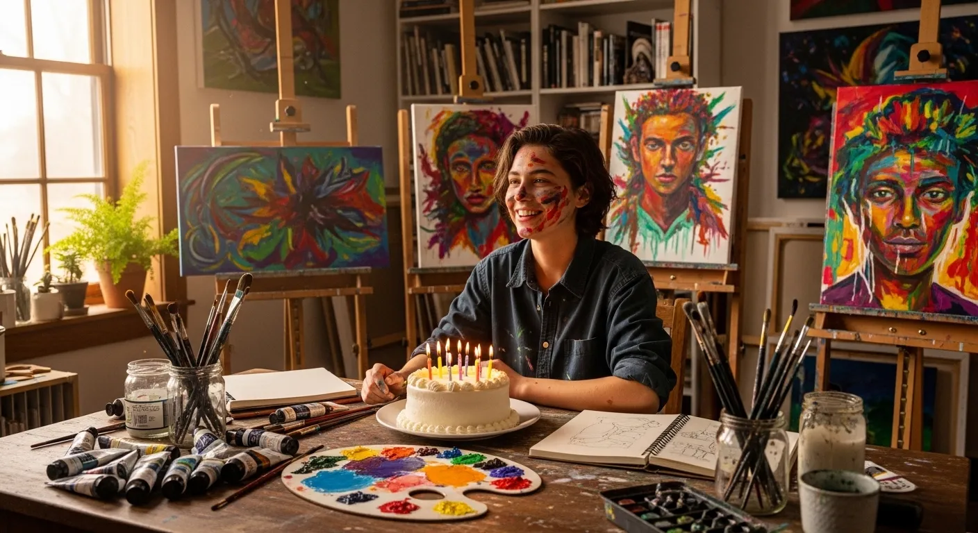 birthday wishes for an artist