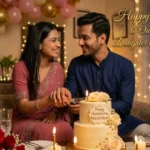 anniversary wishes for daughter and son in law