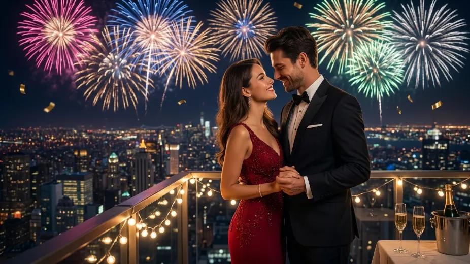 love romantic happy new year